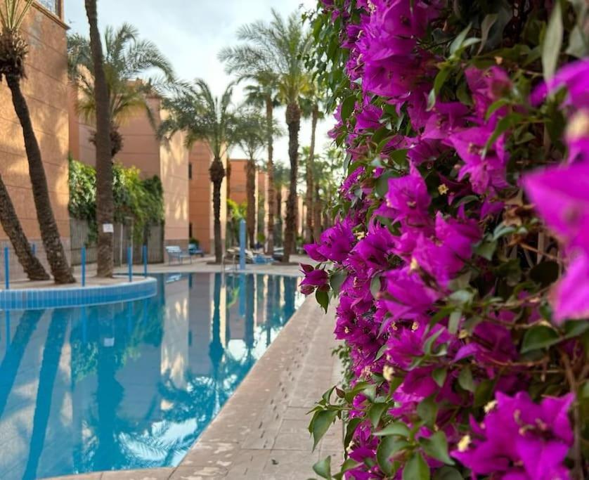 Joli Appartement T2 Residence Avec Piscines Marrakesh Exterior photo